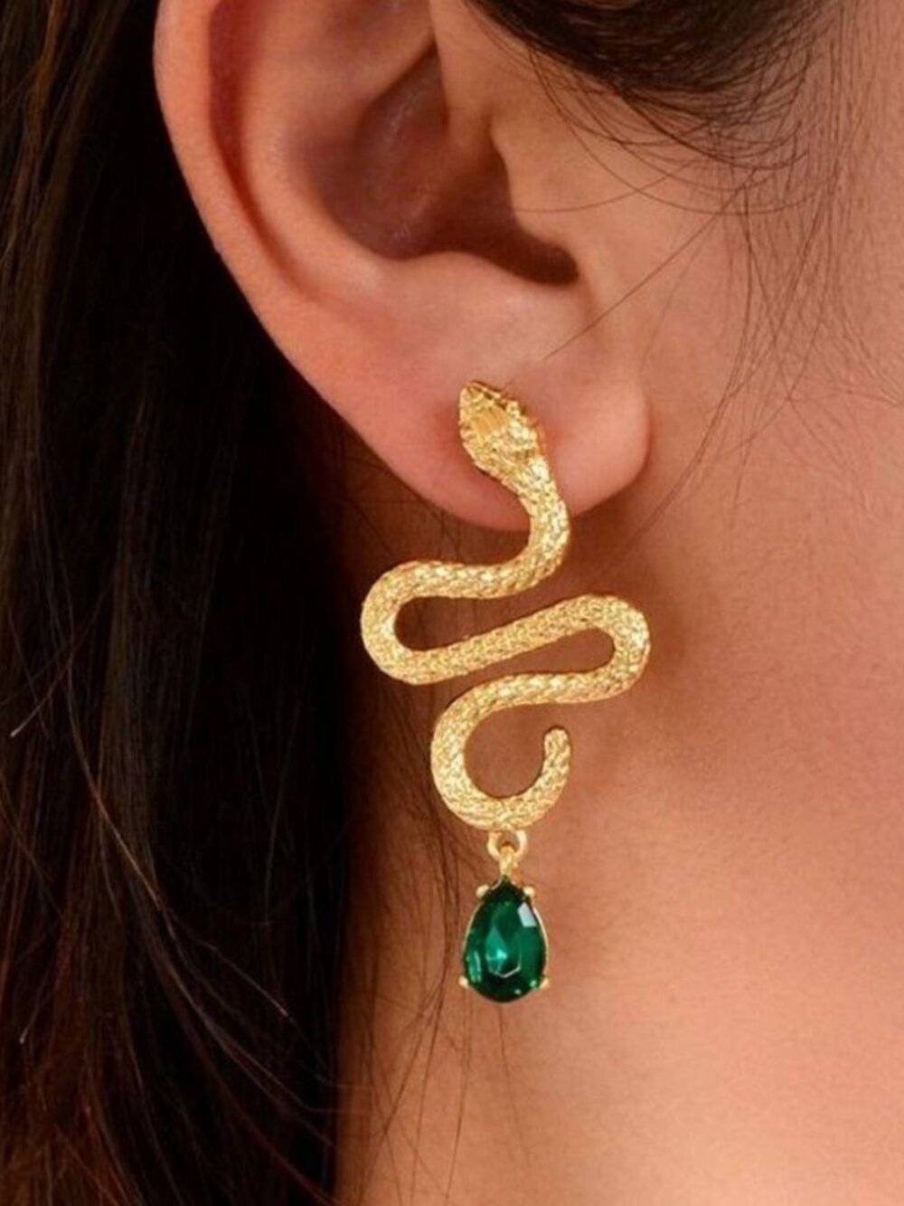 Bohemian snakeearringM169